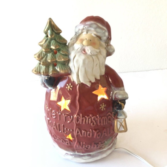 Kirkland's Holiday Kirklands Santa Greeting Lighted Christmas